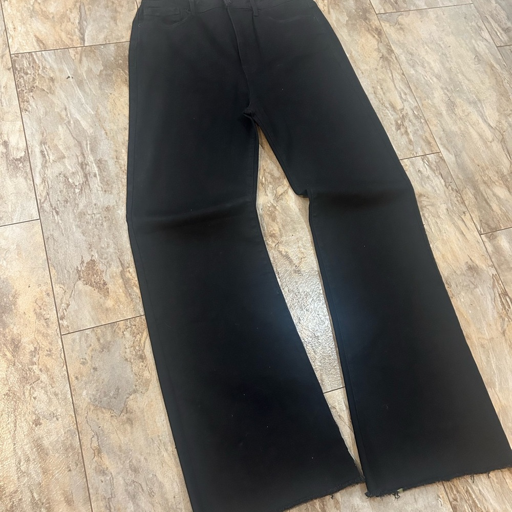 Black Flared Pants